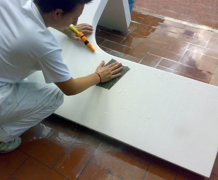 Lavorazione nel laboratorio DT Designs